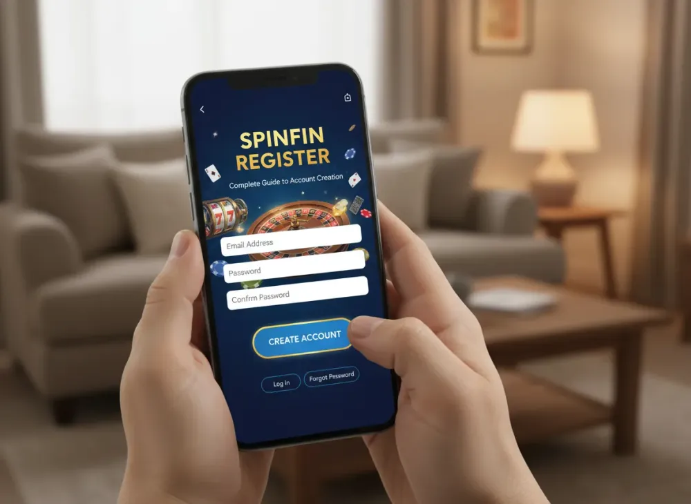 Spinfin register - Complete Guide to Account Creation